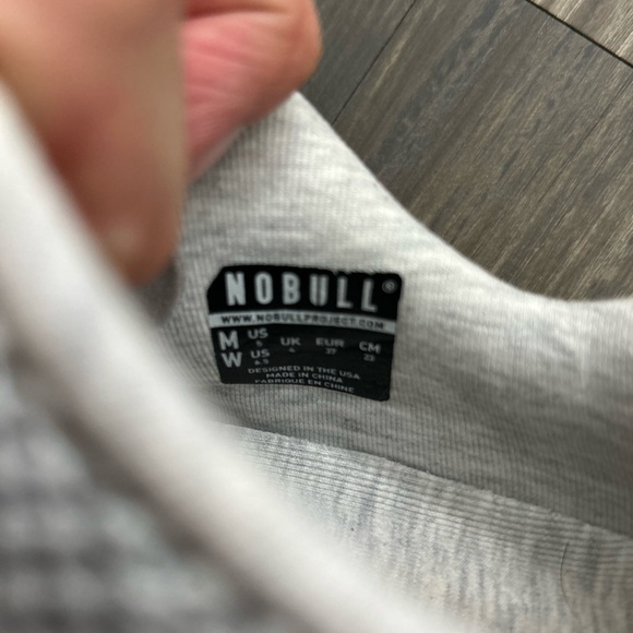 NOBULL Superfabric Gray/camo shoes - Picture 4 of 5